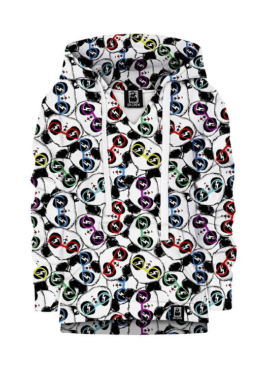 bluzy dla chłopców Bluza Chłopiec DR.CROW Pandy