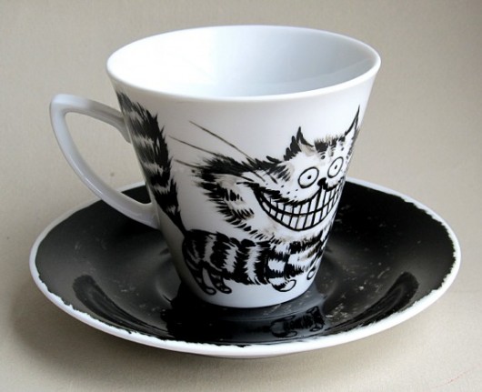 Filiżanka "STRIPED CAT" reniah
