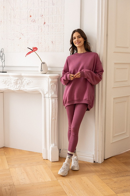 legginsy Leginsy (daily) GAME CHANGER Liliowy Róż