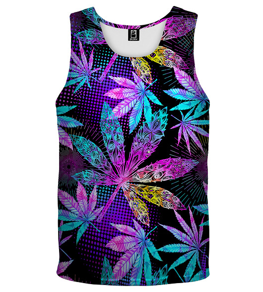 t-shirty męskie DR.CROW Bokserka Męska Weed