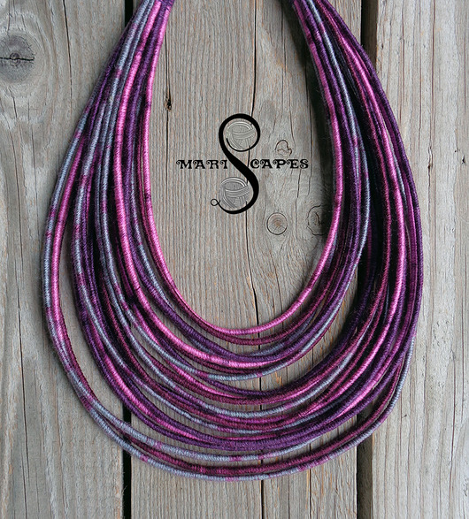 naszyjniki - inne Masajka "Radiant Orchid"
