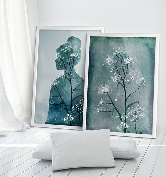 Grafiki botaniczne | 50x70 cm Anita Tomala