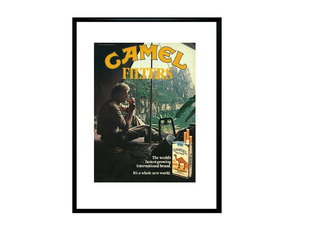 plakaty Plakat Reklamowy Camel Filters z 1985 r