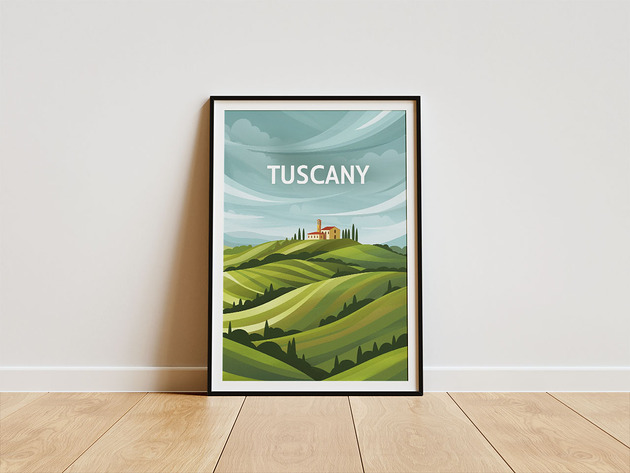 plakaty Plakat - Toskania