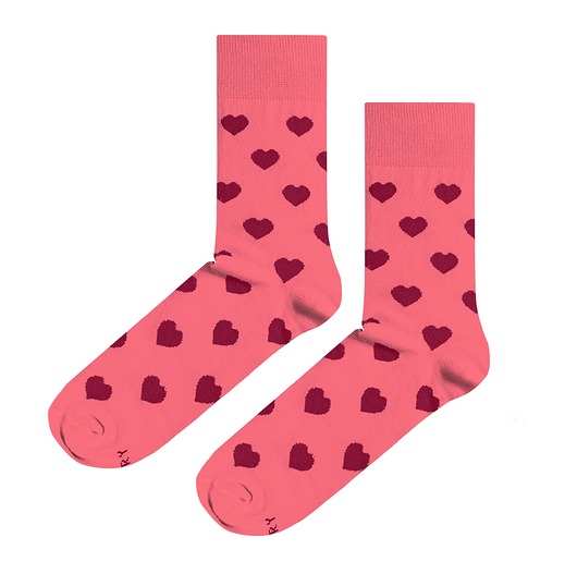 Skarpetki Pink n Red Hearts Soxstory