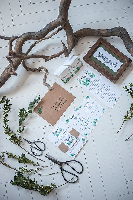 zestaw na zamówienie RUSTIC SUCCULENT Papel