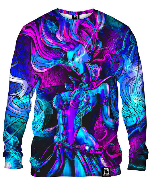 bluzy męskie Bluza Bez Kaptura Męska DR.CROW Manga