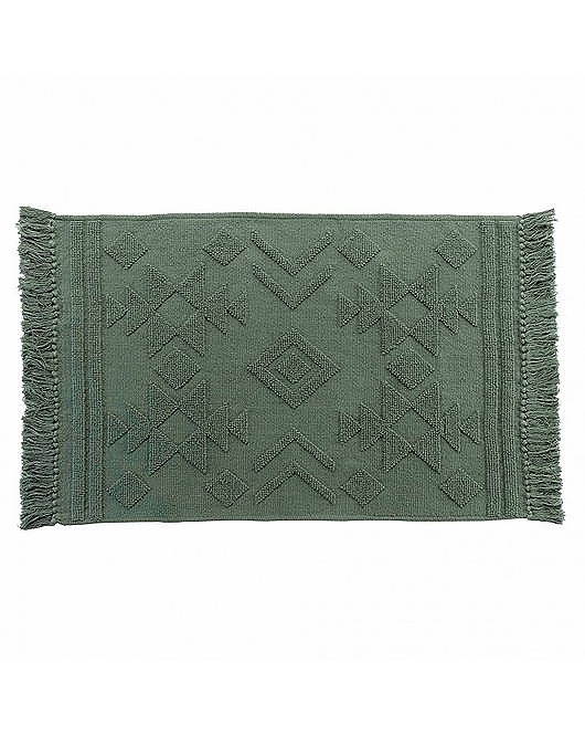 Dywanik Bawełniany Dywanik Łazienkowy Navy Green MIA home