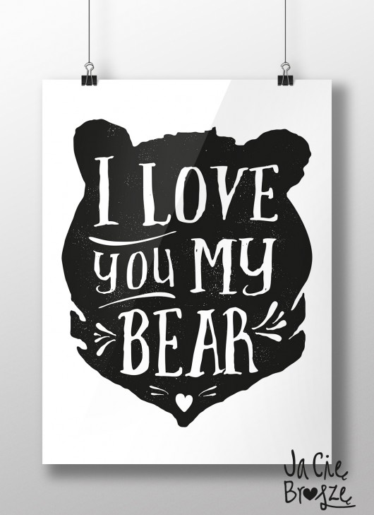 Misiowelove Ja Cię Broszę