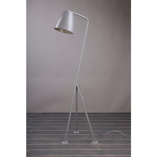 Omega-lampa podłogowa szara. NORDIFRA