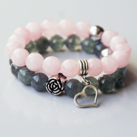 komplet :: light pink & grey :: set I kaktusia