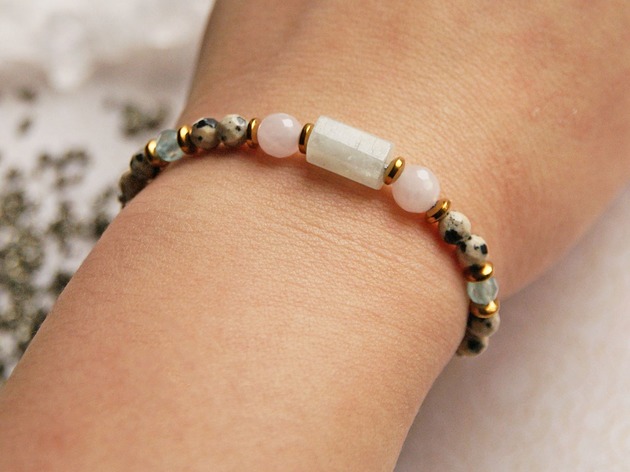 bransoletki z kamieni naturalnych WAGA - zodiac collection - NEW
