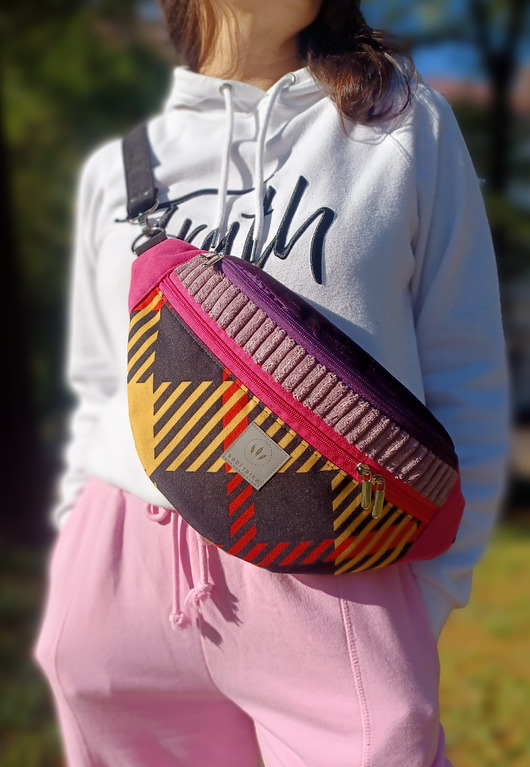 saszetka nerka Nerka damska XL kolorowa York