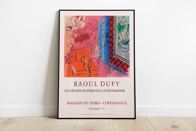 plakaty Raoul Dufy - Exhibition Poster