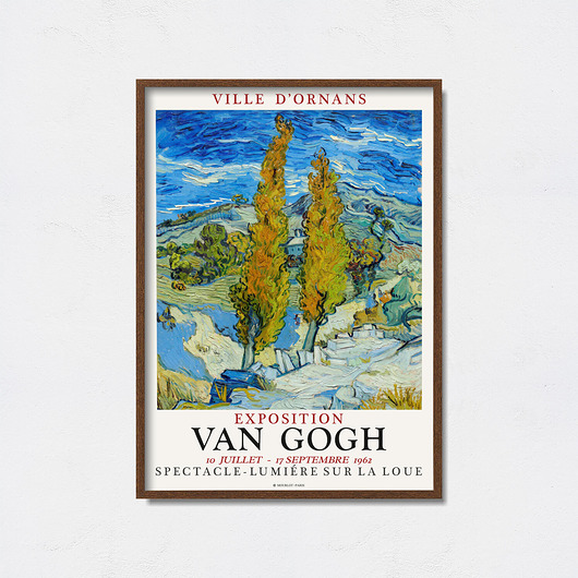 plakaty Vincent Van Gogh - Exhibition Poster