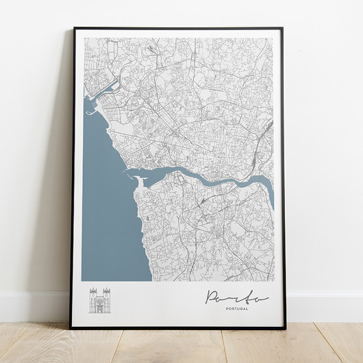Plakat Miasta Świata - Porto Peszkowski Graphic