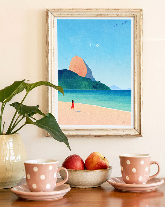 plakaty Rio De Janeiro Brazylia - Głowa Cukru - plakat fine art