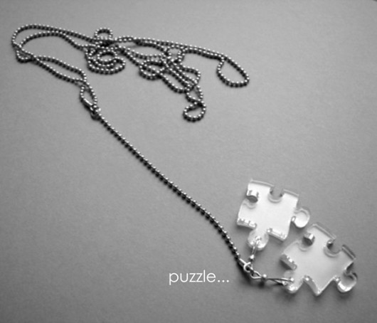 puzzelki... felt label