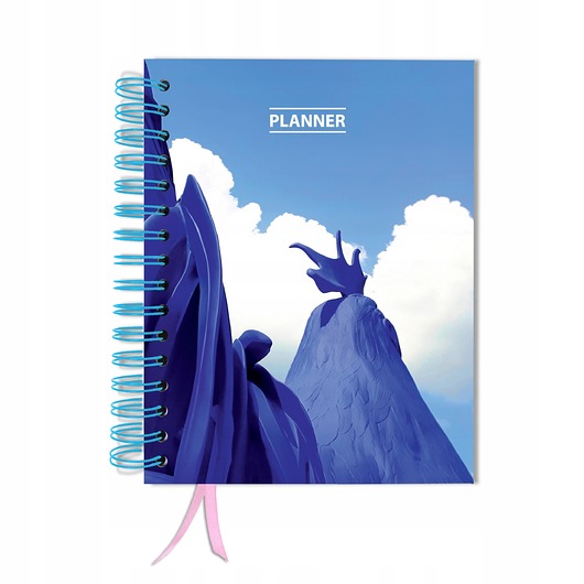kalendarze i plannery Kalendarz terminarz bez dat planer universalny A5+