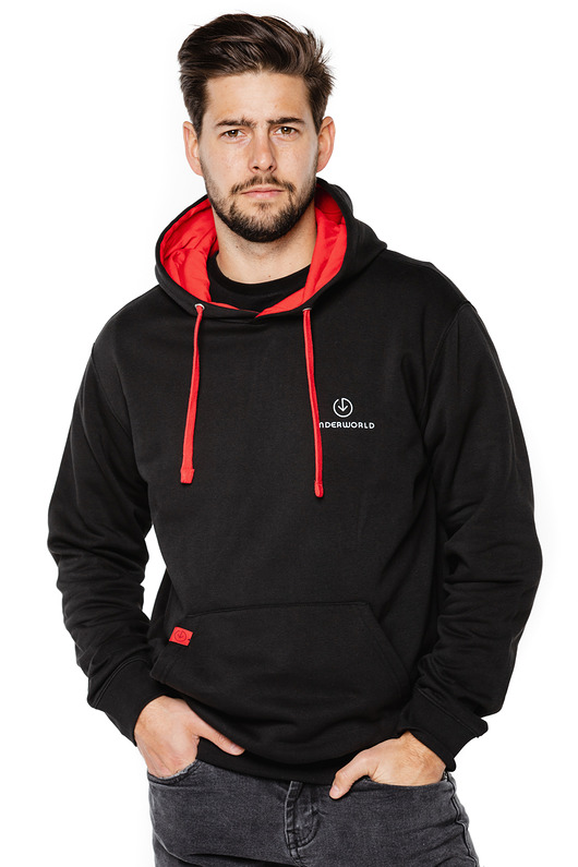 bluzy męskie Bluza kangurka UNDERWORLD unisex Basic