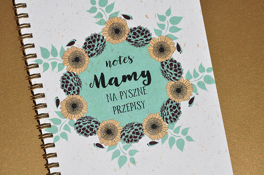 Notes Mamy na pyszne przepisy, notes eko Sowia Aleja