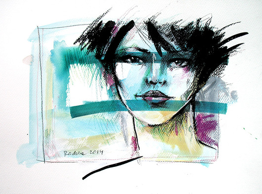 Emilia - plakat 70x50 cm Katarzyna Radzka