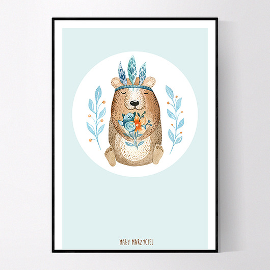 Plakat Mały marzyciel MUKKO