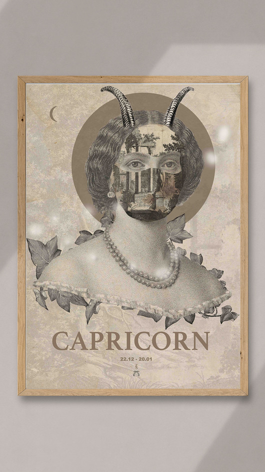 plakaty Plakat Zodiac Capricorn