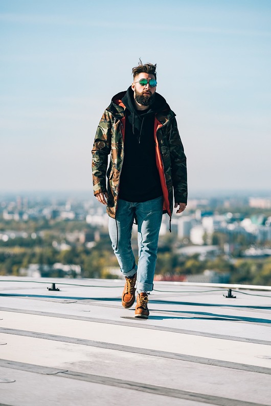 płaszcze i kurtki męskie Parka Moro 