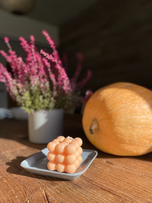 świece zapachowe Naturalna  wegańska świeca sojowa "Pumpkin Pie"