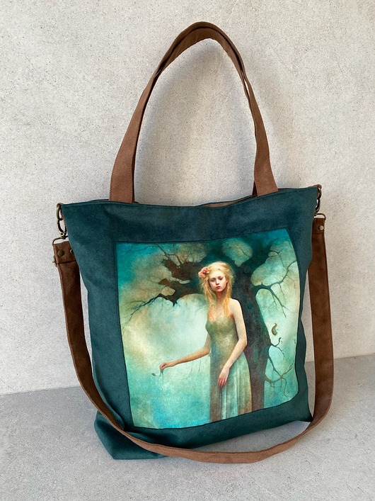 torby na ramię Duża torba na ramię - z serii Duchy lasu