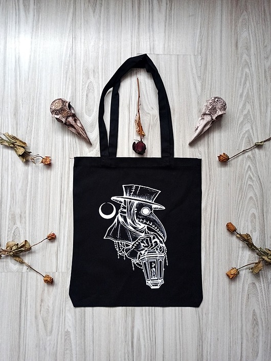Torba ekologiczna na ramię doktor Plaga Myst Clothing