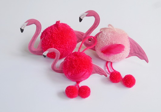 Trzy flamingi Lovekulkowe
