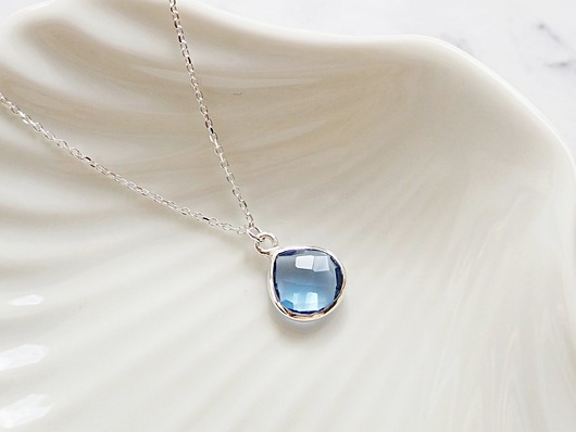 wisiory Naszyjnik z tanzanitem