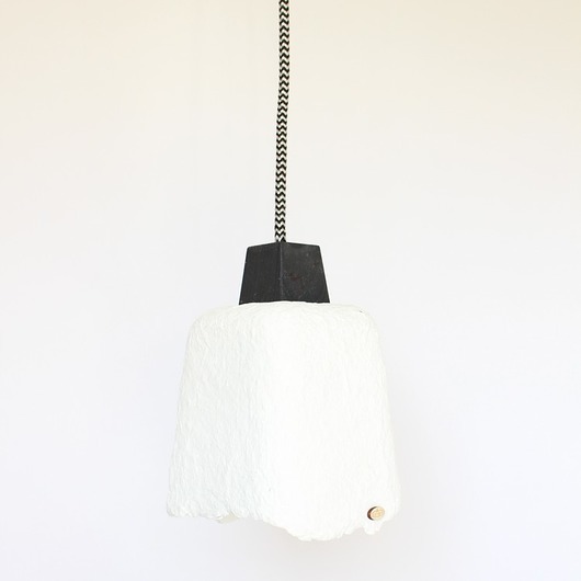lampy wiszące Lampa wisząca biała 008 Mavaron black and white