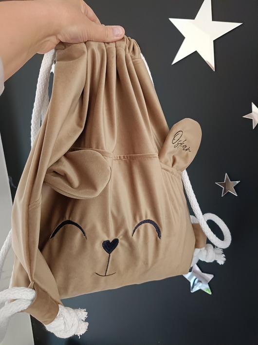torebki, worki i plecaki dziecięce Personalizowany worek plecak (kolory)