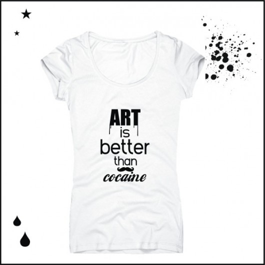 Only Art!-T-shirt Oh La La