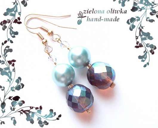 Malibu Coctail - z kolekcji Cristal Moods zielona oliwka