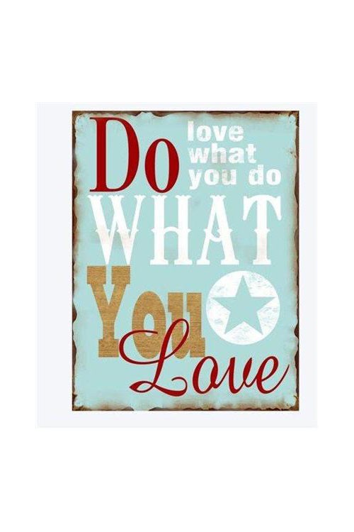 Szyld Love what you do MIA home
