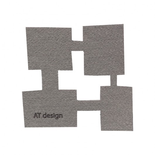 Nowość! 4 podkładki geo-connect 10x13cm AT design