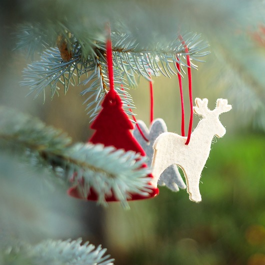 X-MAS kpl. 10 zawieszek świątecznych BOOGIE design