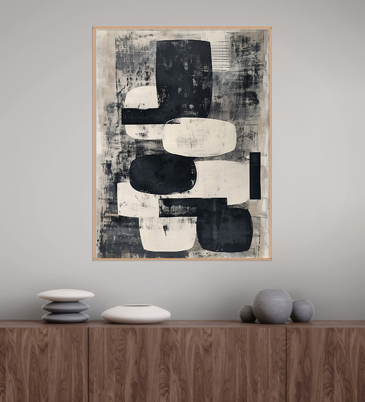 plakaty Geometria natury - Plakat, druk - Minimalizm, Boho, Loft #108