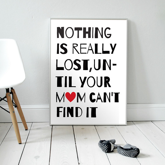 Nothing is really lost... | plakat 45x65 milostudio