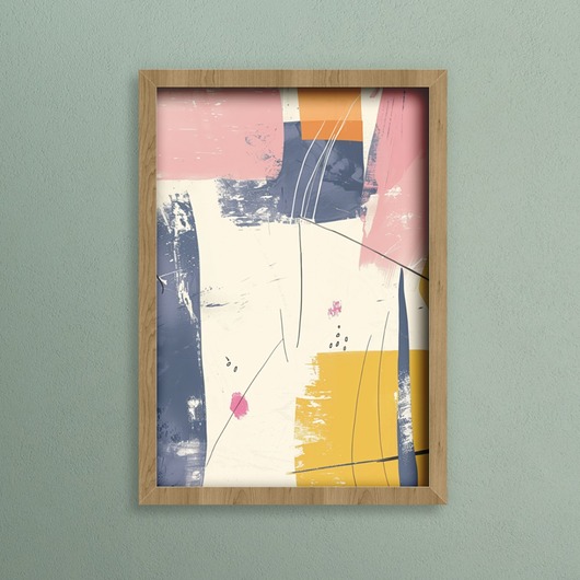 plakaty Plakat - Abstract shapes 1