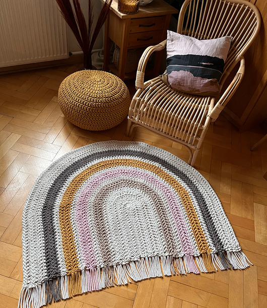 pokój dziecka - różne Dywanik Rainbow  Boho Home