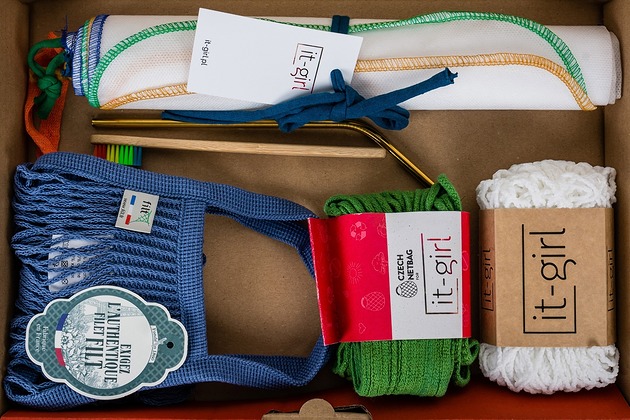 Zestaw zero waste 3xsiatka 3xworeczki ekosiatki