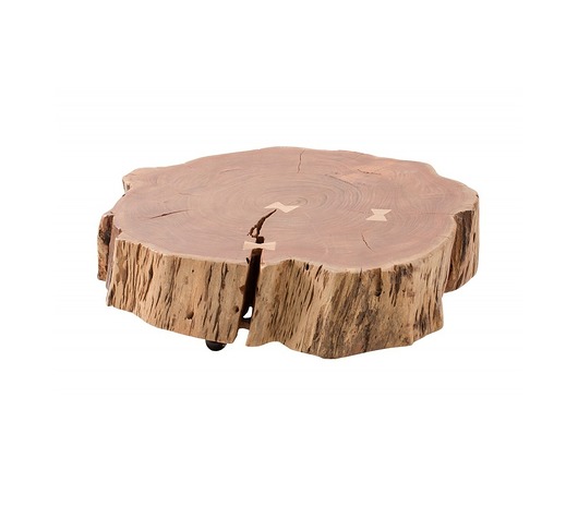 Stolik kawowy Root drewno akacjowe 80cm Home Design