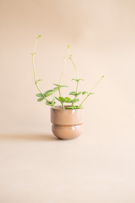 doniczki Osłonka Runo KARMELOWA  (mini) Ø 9,5cm