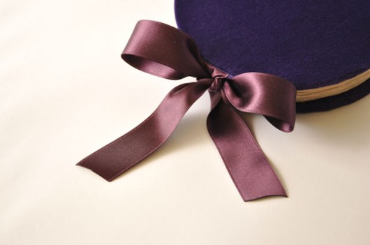 HEART design book *fioletowa papirell