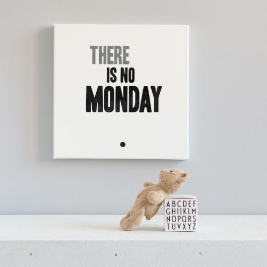 Płótno There is no monday MintMouse